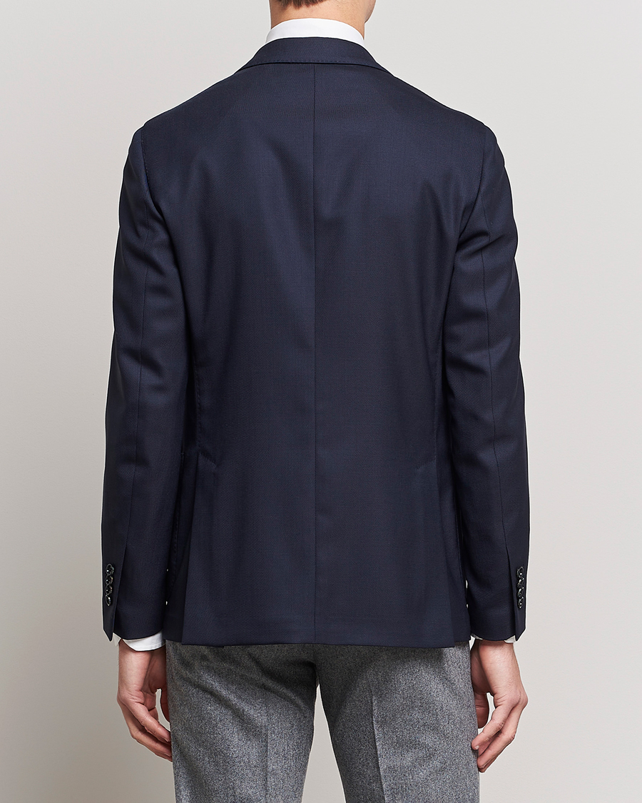 Hombres | Blazers | Lardini | Patch Pocket Wool Blazer Navy
