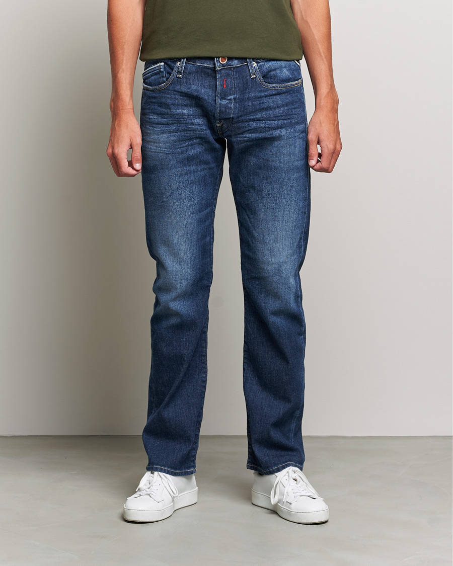 Hombres | Vaqueros | Replay | Waitom Recycled Stretch Jeans Medium Blue