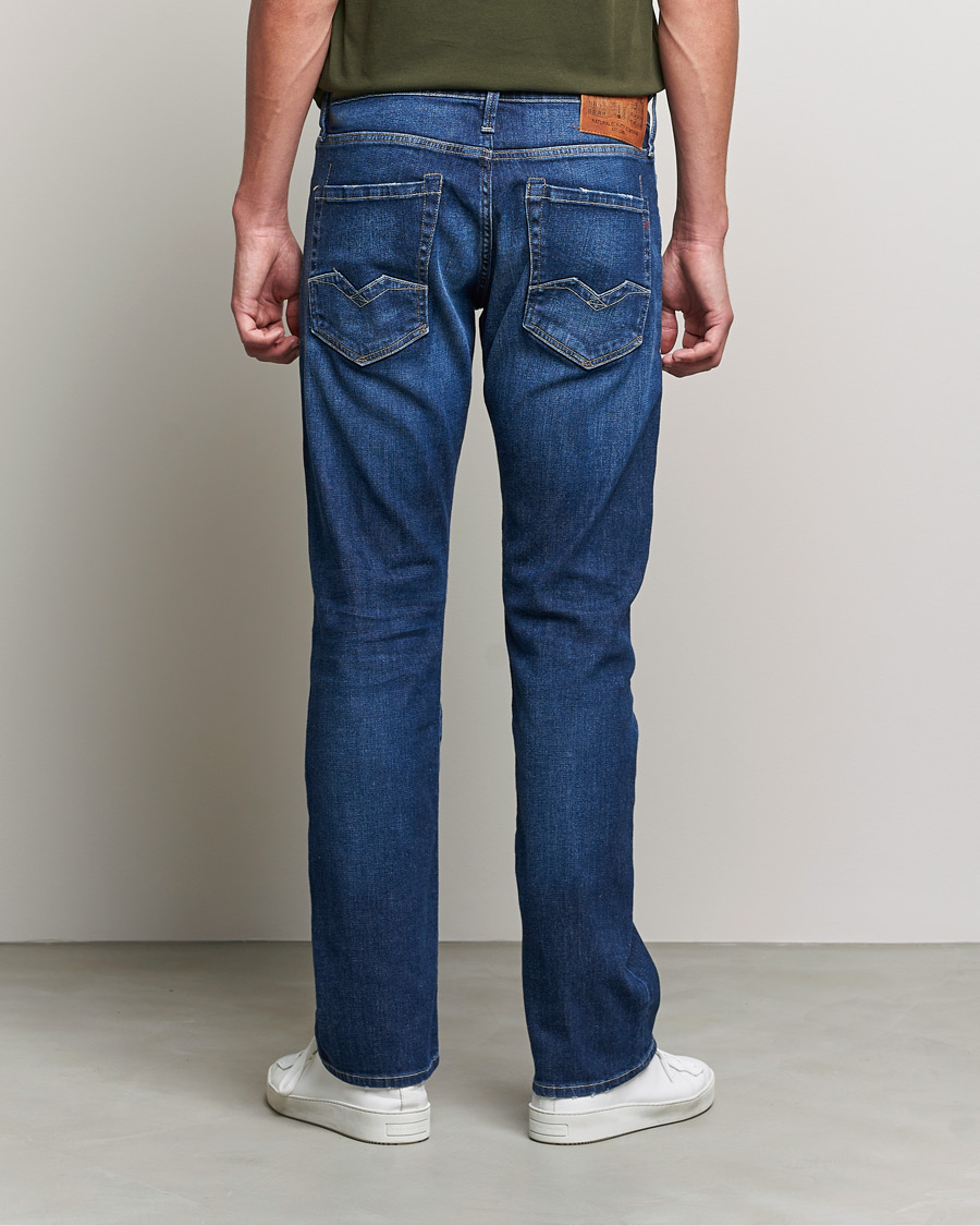 Hombres | Vaqueros | Replay | Waitom Recycled Stretch Jeans Medium Blue