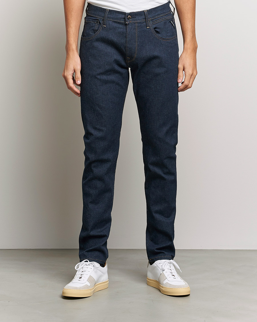 Hombres | Vaqueros | Replay | Sartoriale Regular Fit Hyperflex Jeans Indigo Blue