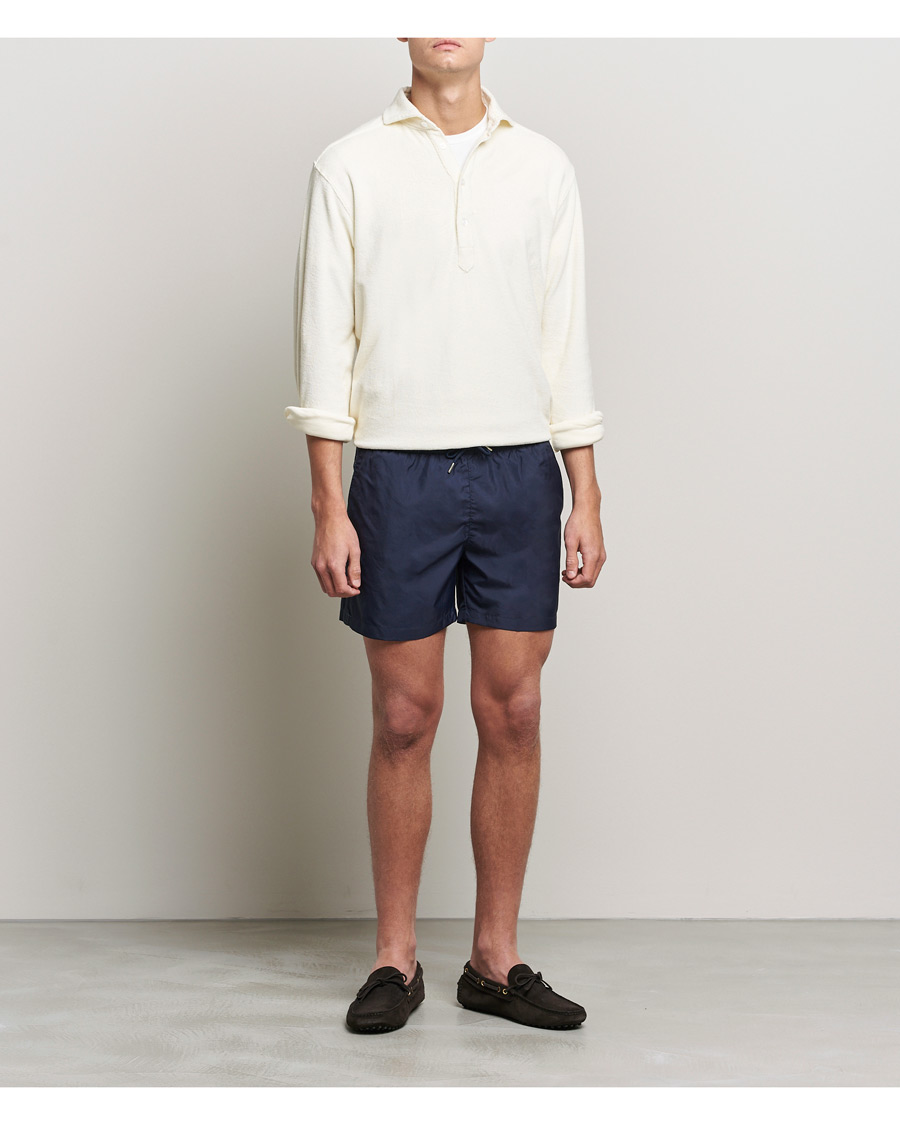 Hombres | Camisas | The Resort Co | Terry Popover Shirt White