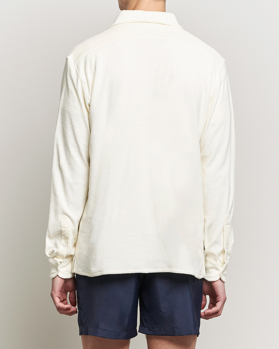 Hombres | Camisas | The Resort Co | Terry Popover Shirt White