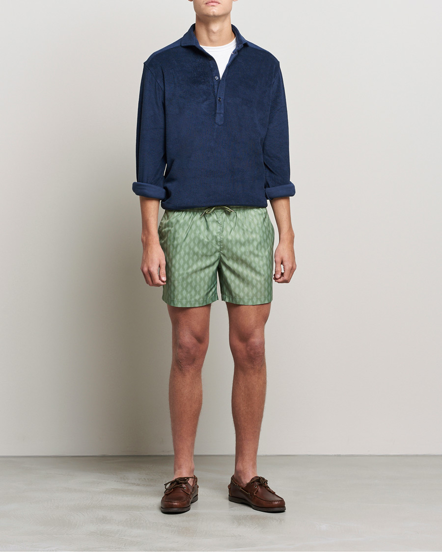 Hombres | Camisas | The Resort Co | Terry Popover Shirt Navy