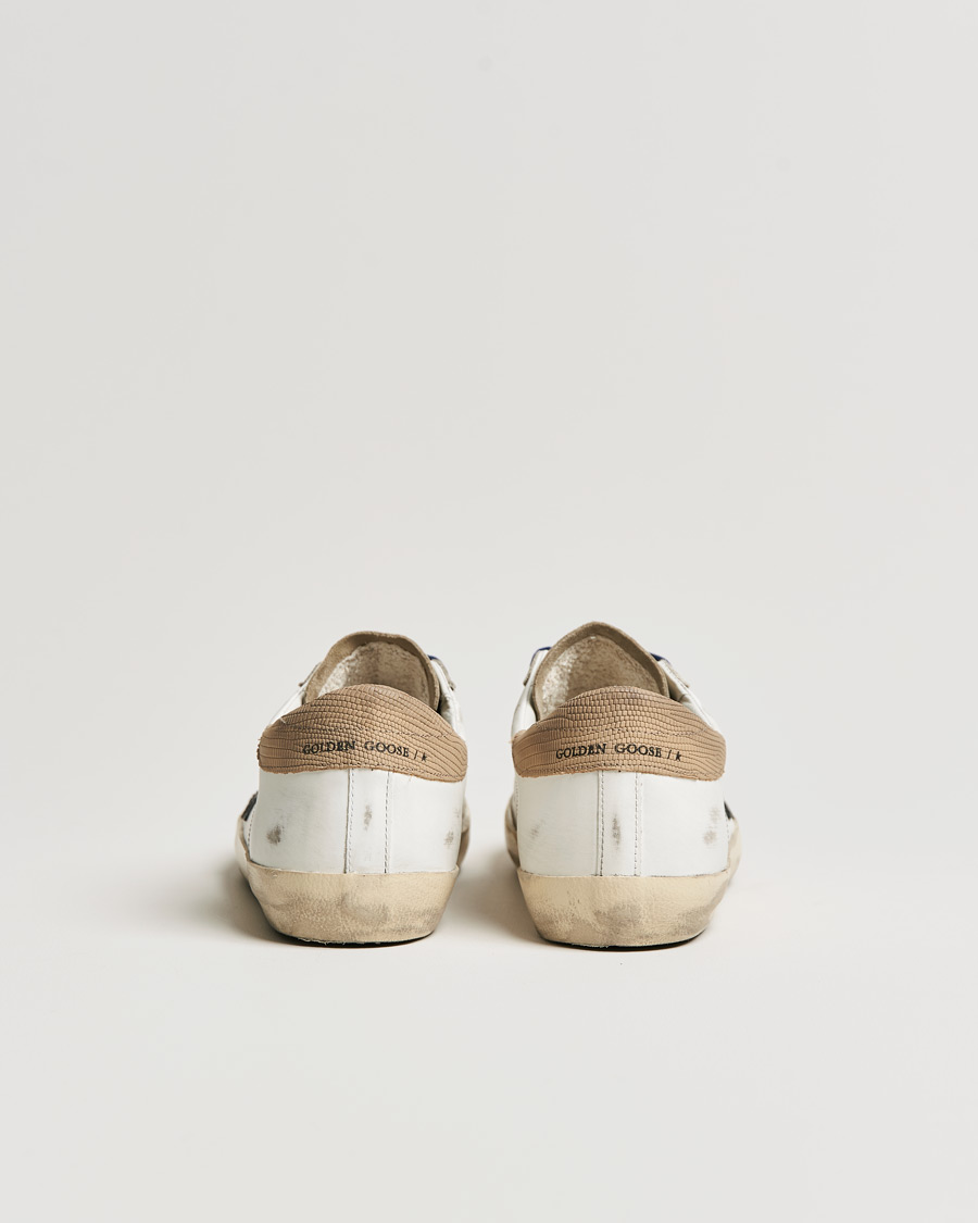 Hombres | Golden Goose Deluxe Brand Super-Star Sneakers White/Black | Golden Goose | Deluxe Brand Super-Star Sneakers White/Black