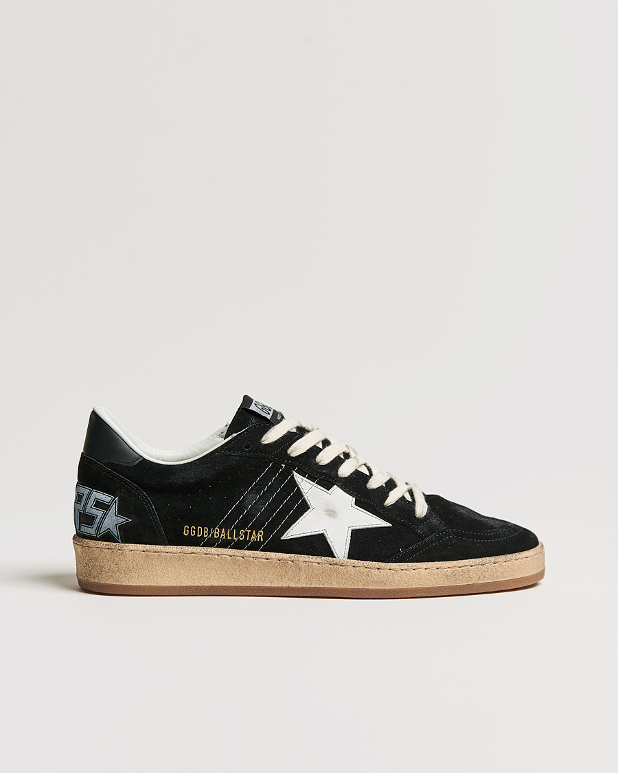 Hombres | Golden Goose Deluxe Brand Ball Star Sneakers Black/White | Golden Goose | Deluxe Brand Ball Star Sneakers Black/White