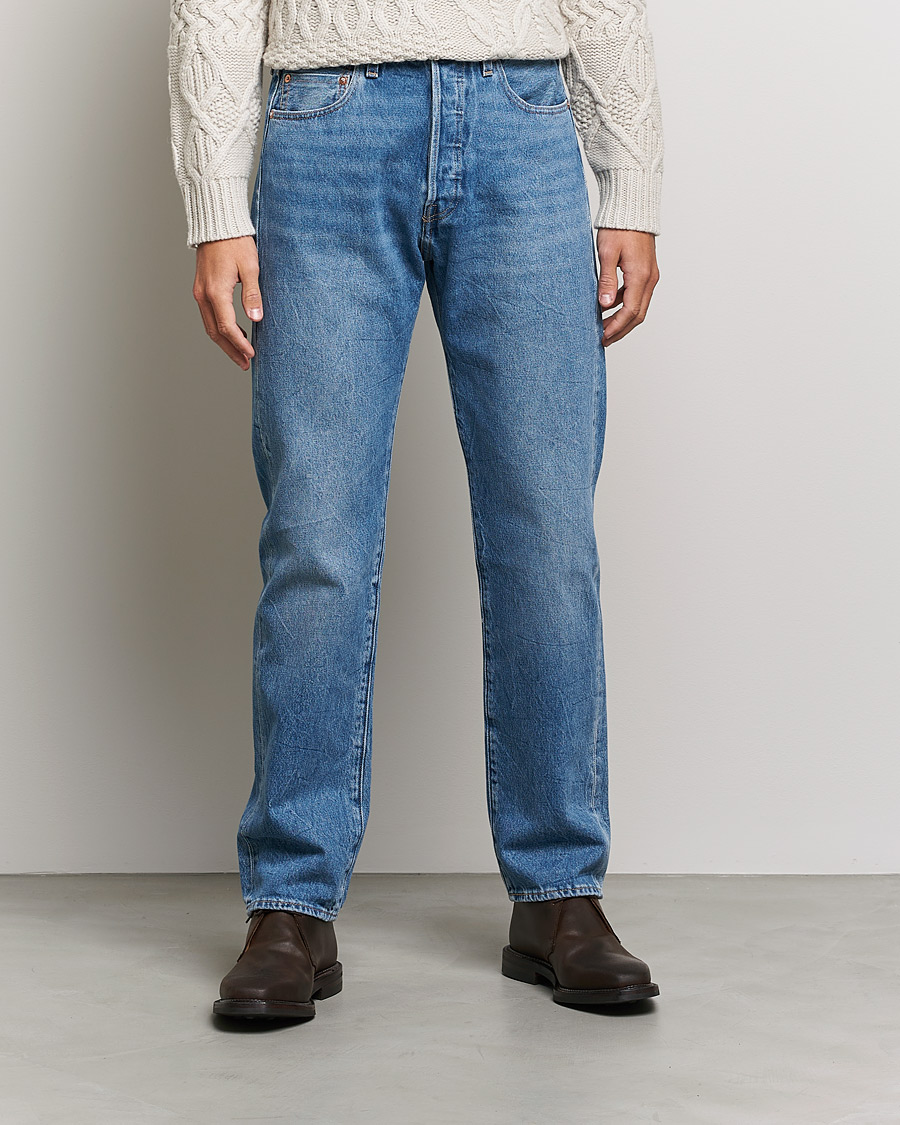 Hombres | Vaqueros | Levi's Made & Crafted | 501 Original Fit Stretch Jeans Mendicio Indigo