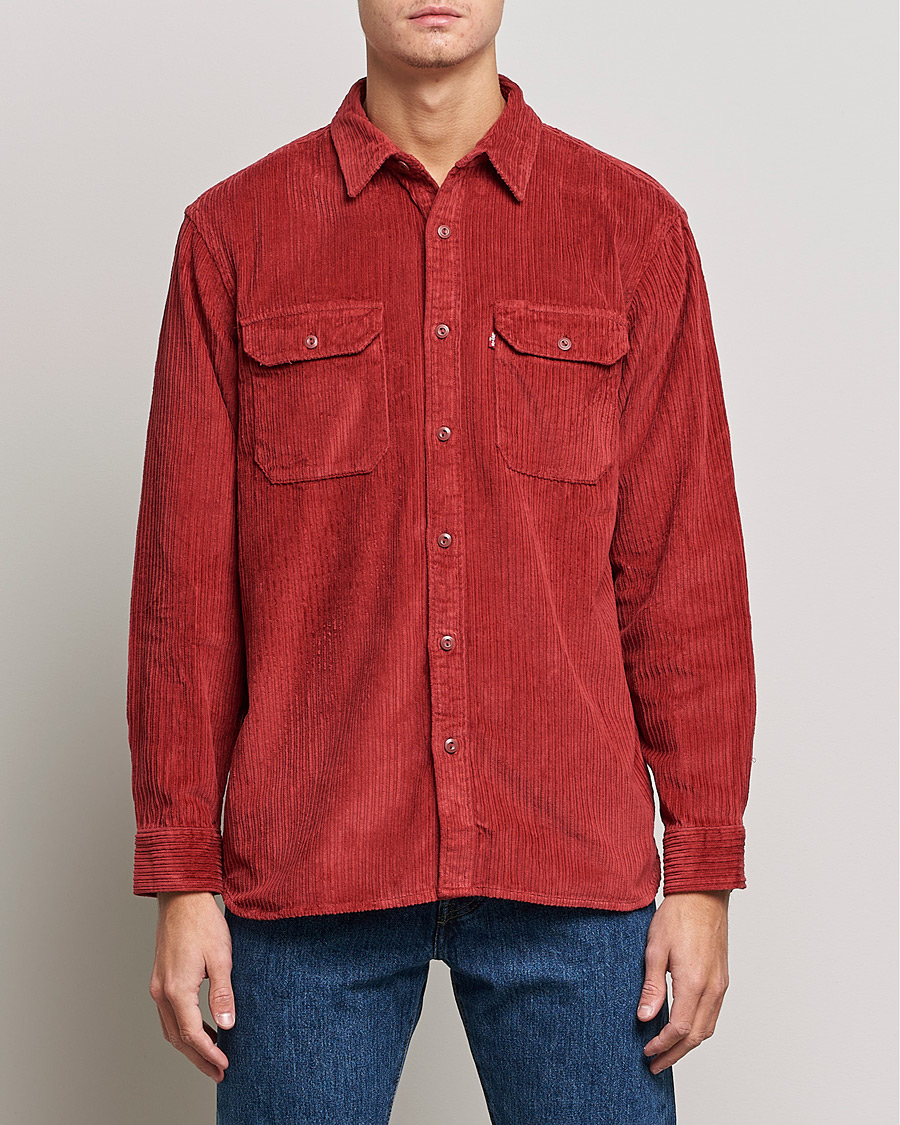 Hombres | Camisas | Levi's | Jackson Worker Shirt Brick Red