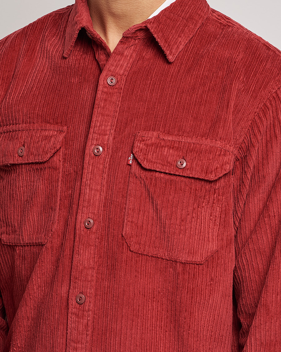 Hombres | Camisas | Levi's | Jackson Worker Shirt Brick Red