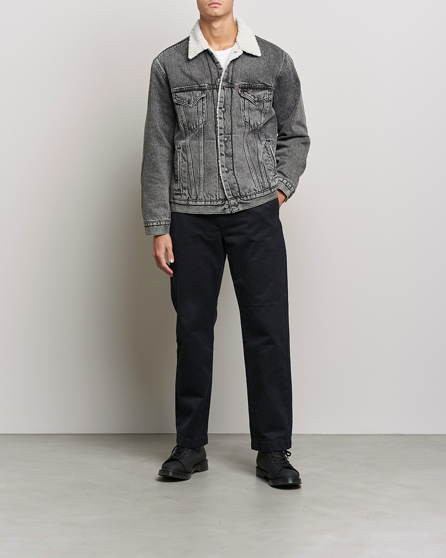 Hombres | Abrigos y chaquetas | Levi's | Type III Sherpa Trucker Medium Gray