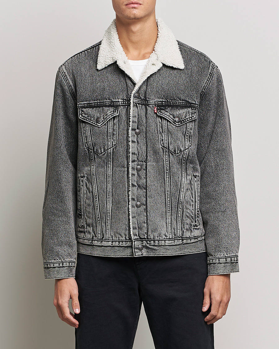 Hombres | Abrigos y chaquetas | Levi's | Type III Sherpa Trucker Medium Gray