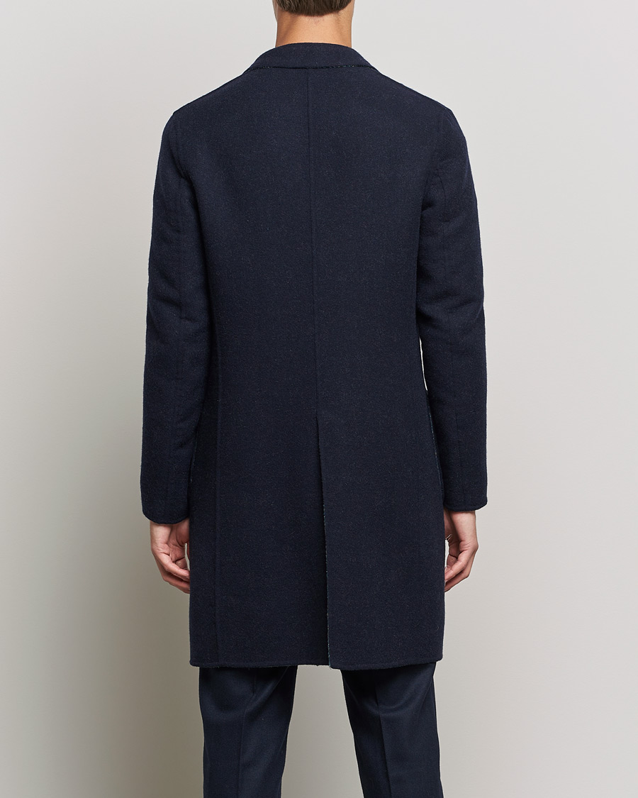 Hombres | Abrigos y chaquetas | Etro | Deconstructed Reversible Coat Navy