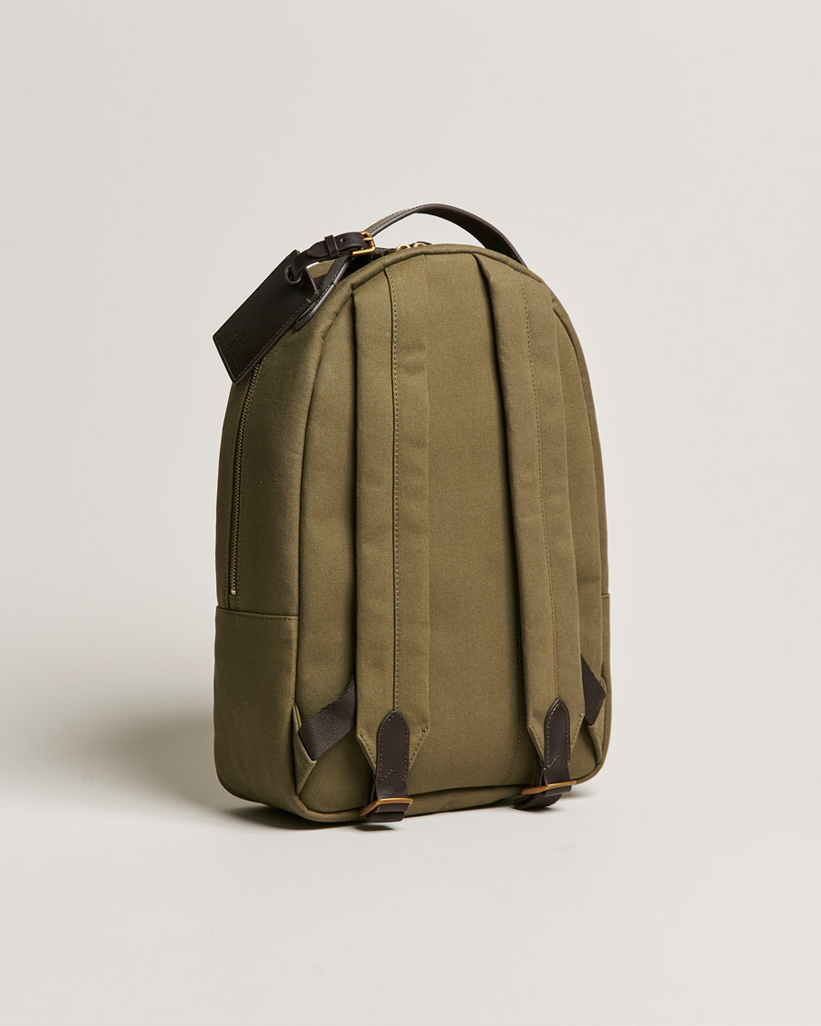 Hombres | Polo Ralph Lauren Canvas Backpack Defender Green | Polo Ralph Lauren | Canvas Backpack Defender Green
