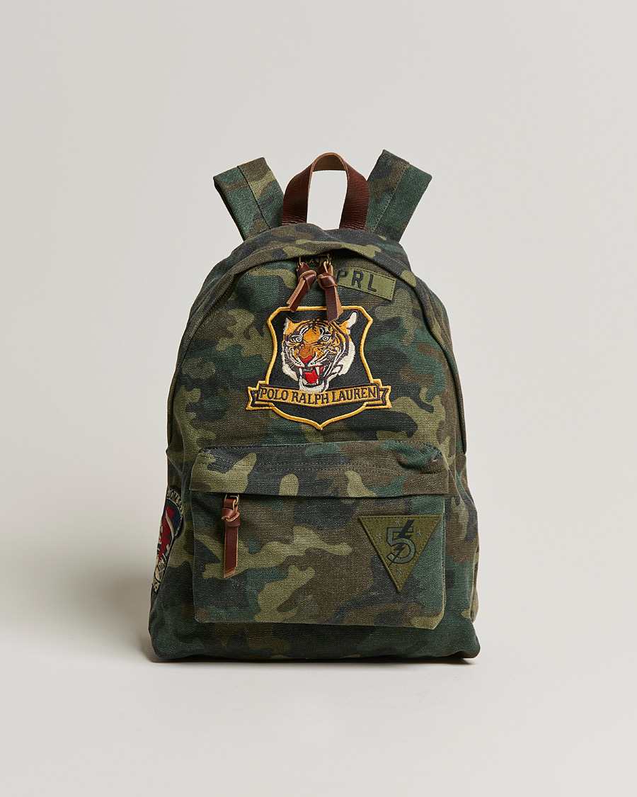 Hombres | Polo Ralph Lauren Canvas Backpack Camo | Polo Ralph Lauren | Canvas Backpack Camo