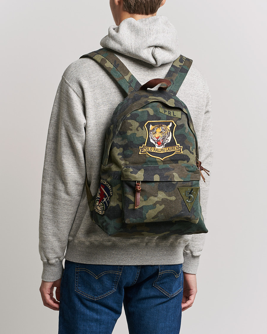Hombres | Polo Ralph Lauren Canvas Backpack Camo | Polo Ralph Lauren | Canvas Backpack Camo
