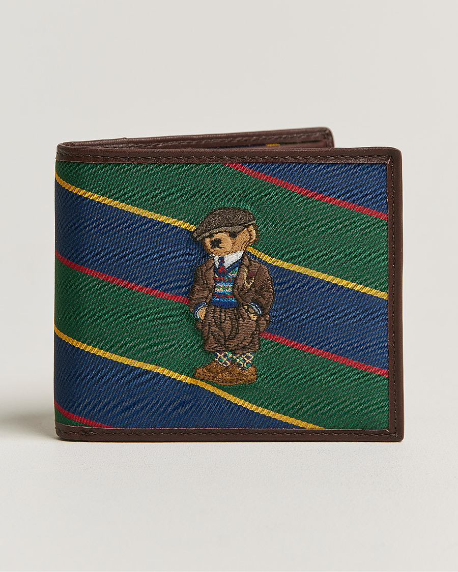 Hombres | Polo Ralph Lauren Bear Leather Billfold Wallet Multi | Polo Ralph Lauren | Bear Leather Billfold Wallet Multi
