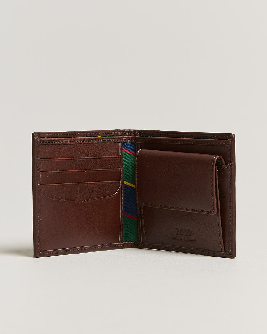Hombres | Polo Ralph Lauren Bear Leather Billfold Wallet Multi | Polo Ralph Lauren | Bear Leather Billfold Wallet Multi