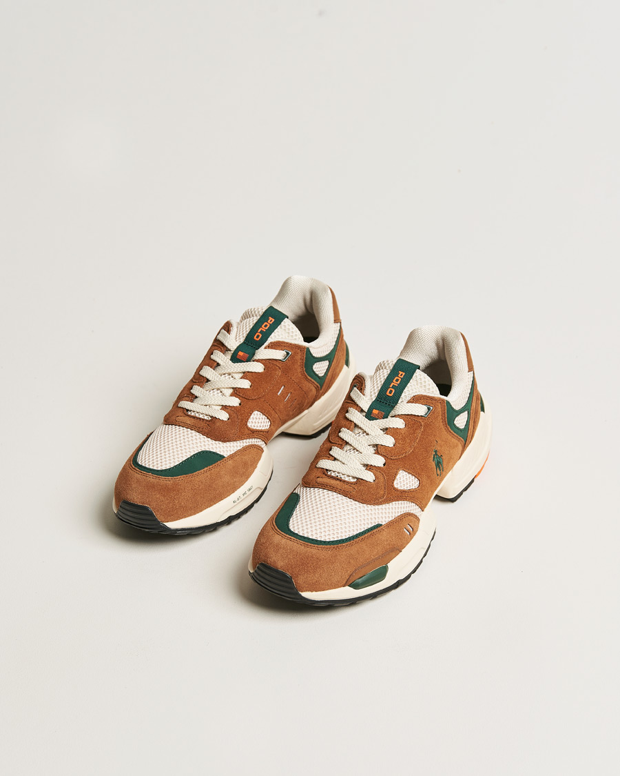 Hombres | Polo Ralph Lauren Jogger Running Sneaker Teak | Polo Ralph Lauren | Jogger Running Sneaker Teak