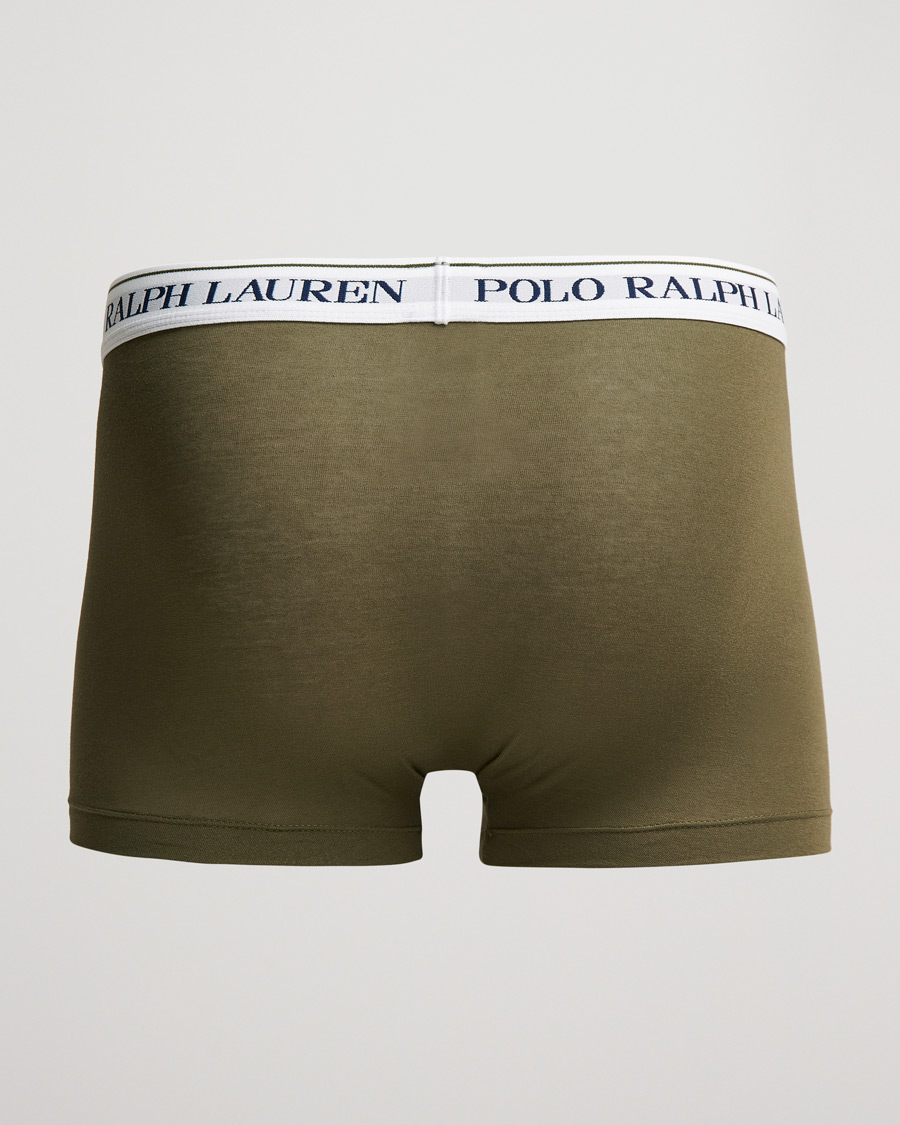 Hombres | Ropa interior y calcetines | Polo Ralph Lauren | 3-Pack Trunk Olive/Green/Dark Green