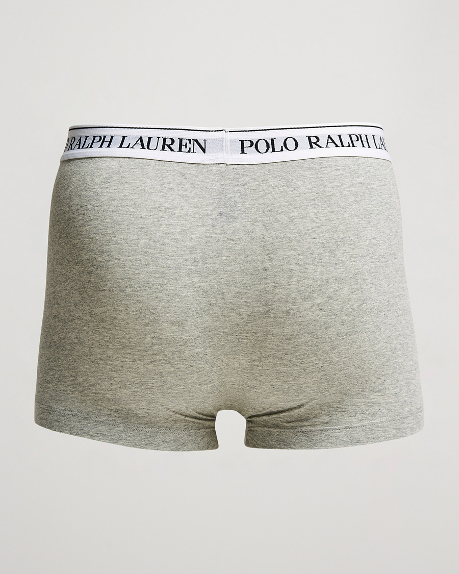 Hombres | Ropa interior y calcetines | Polo Ralph Lauren | 3-Pack Trunk Andover Heather/Black/White
