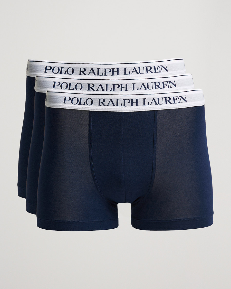 Hombres | Ropa interior y calcetines | Polo Ralph Lauren | 3-Pack Trunk Navy