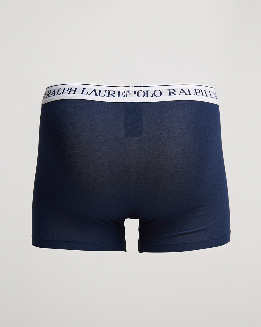 Hombres | Bañadores | Polo Ralph Lauren | 3-Pack Trunk Navy/Light Navy/Elite Blue