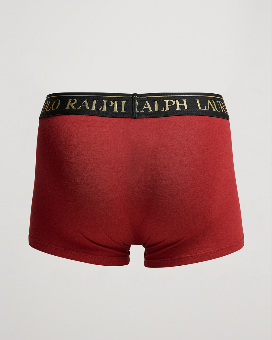 Hombres | Ropa interior y calcetines | Polo Ralph Lauren | 2-Pack Gift Box Trunks Red/College Green