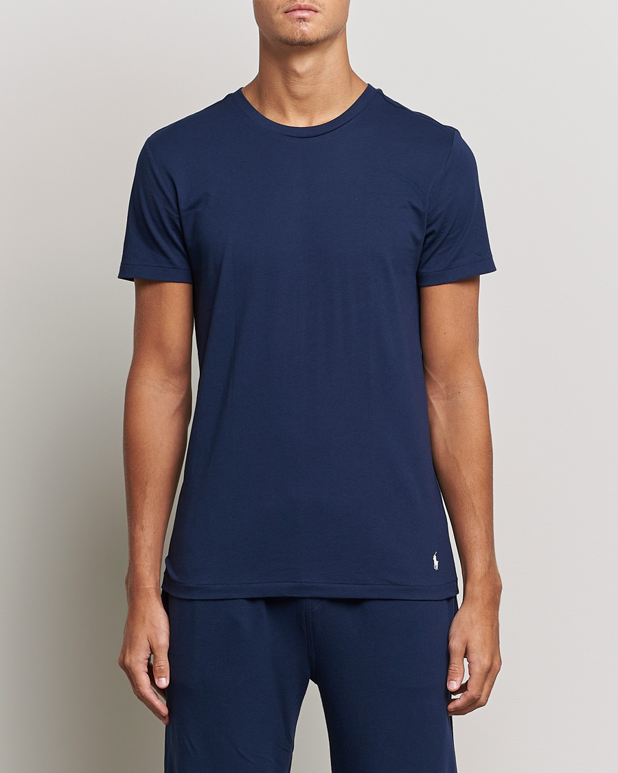 Hombres | Camisetas | Polo Ralph Lauren | 3-Pack Crew Neck T-Shirt Navy