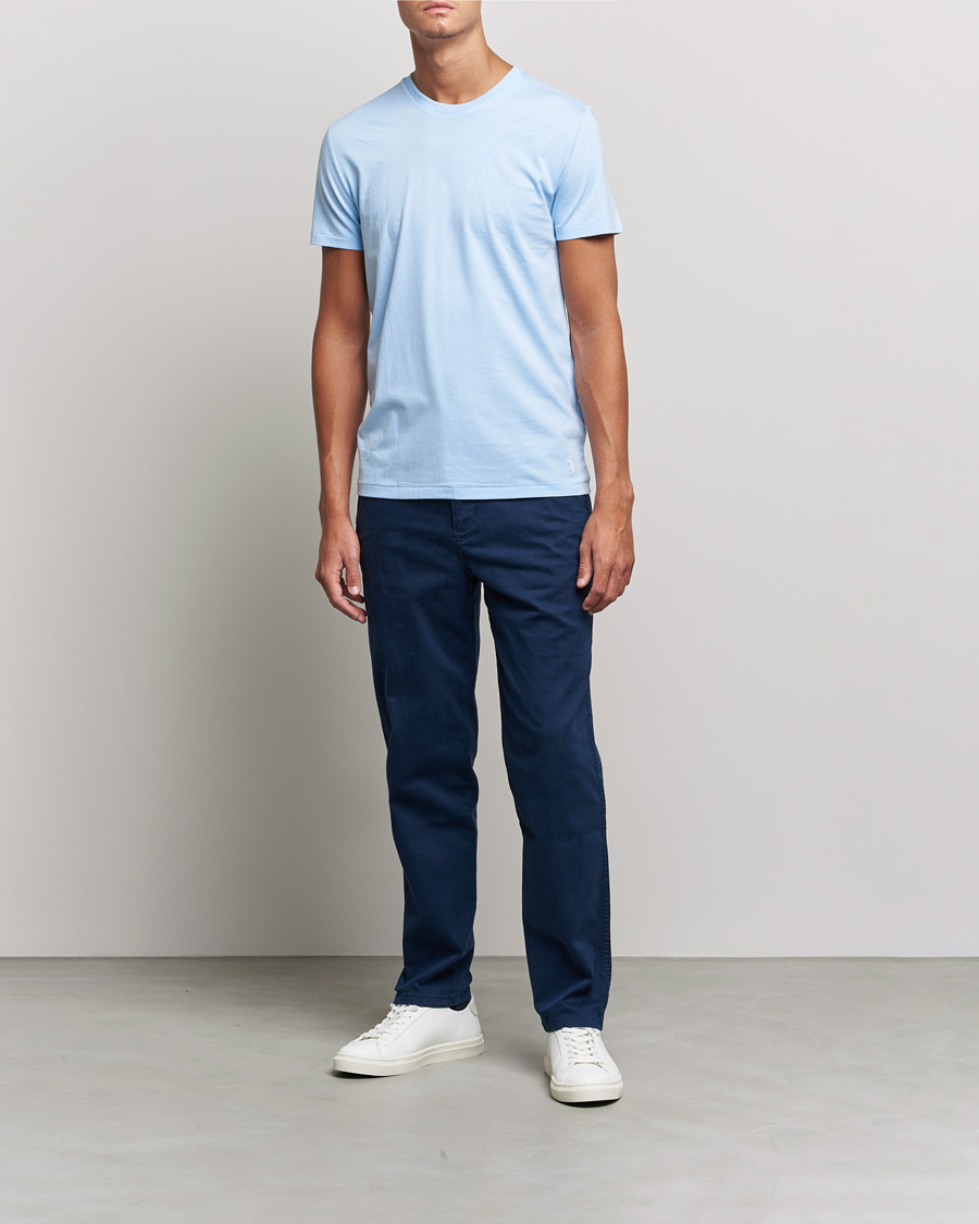 Hombres | Camisetas | Polo Ralph Lauren | 3-Pack Crew Neck T-Shirt Navy/Light Navy/Elite Blue