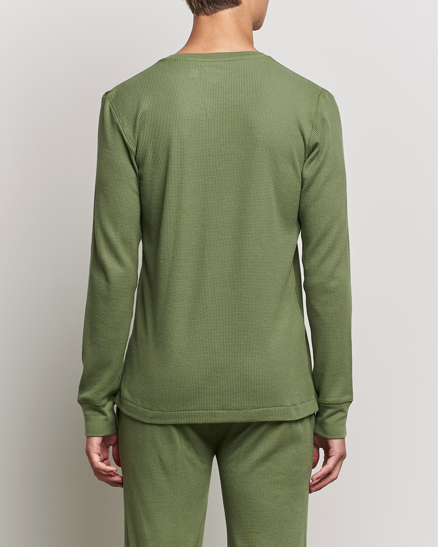 Hombres | Camisetas | Polo Ralph Lauren | Waffle Long Sleeve Crew Neck Army Olive