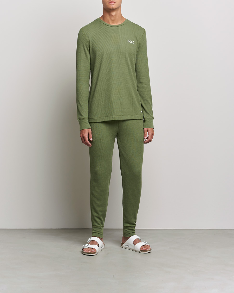 Hombres | Pantalones | Polo Ralph Lauren | Waffle Sweat Pants Army Olive