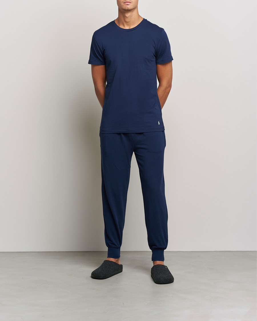 Hombres | Pantalones | Polo Ralph Lauren | Cotton Jersey Jogger Pants Cruise Navy