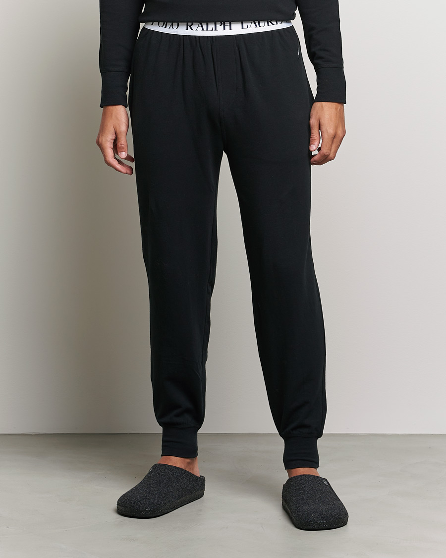 Hombres | Pantalones | Polo Ralph Lauren | Cotton Jersey Jogger Pants Black