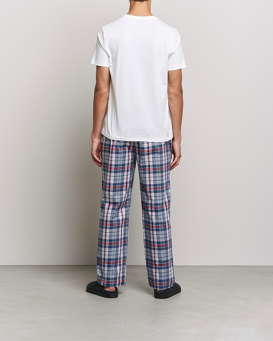 Hombres | Pijamas y batas | Polo Ralph Lauren | Cotton Checked Pyjama Set White/Red