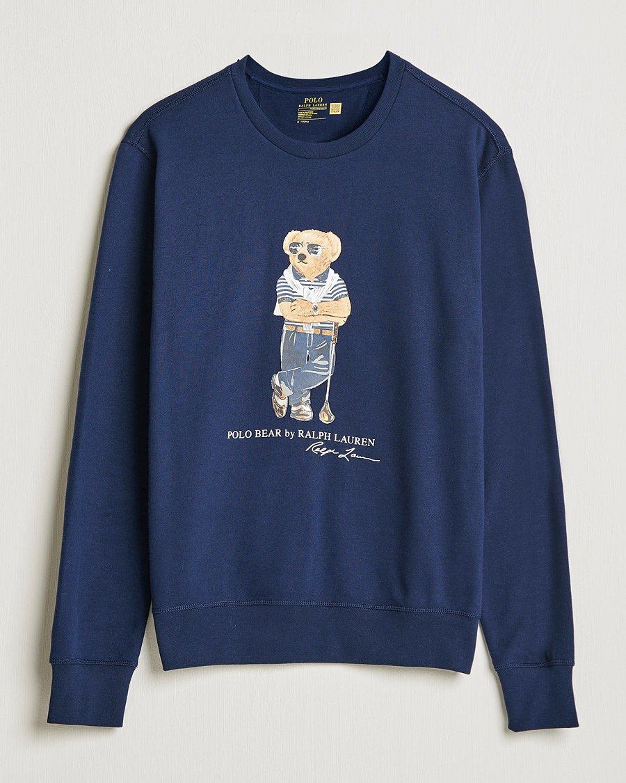 Hombres | Jerséis y prendas de punto | Polo Ralph Lauren Golf | Golf Bear Sweatshirt French Navy