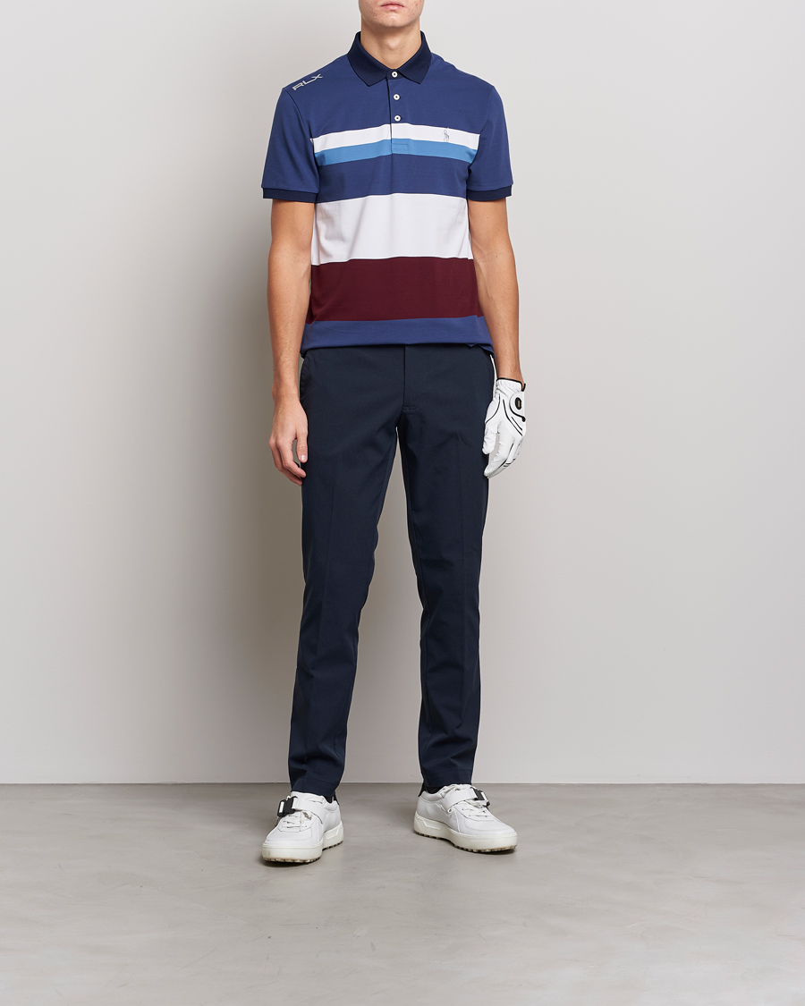 Hombres | Polos | RLX Ralph Lauren | Performance Striped Polo Rich Rubu Multi