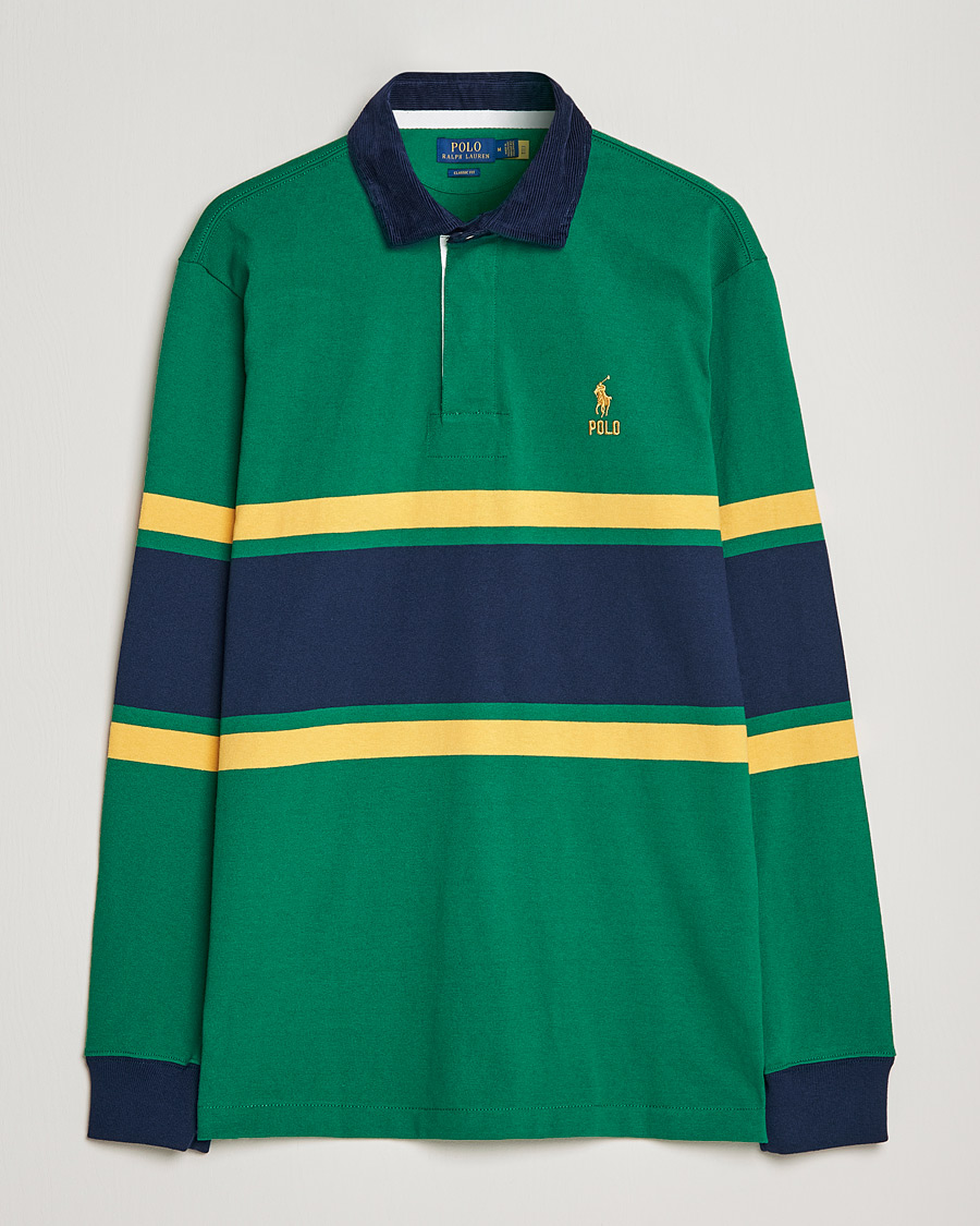 Hombres | Jerséis y prendas de punto | Polo Ralph Lauren | Jersey Striped Rugger Athletic Green