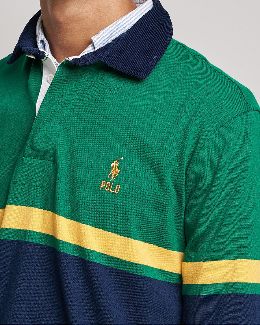 Hombres | Jerséis y prendas de punto | Polo Ralph Lauren | Jersey Striped Rugger Athletic Green