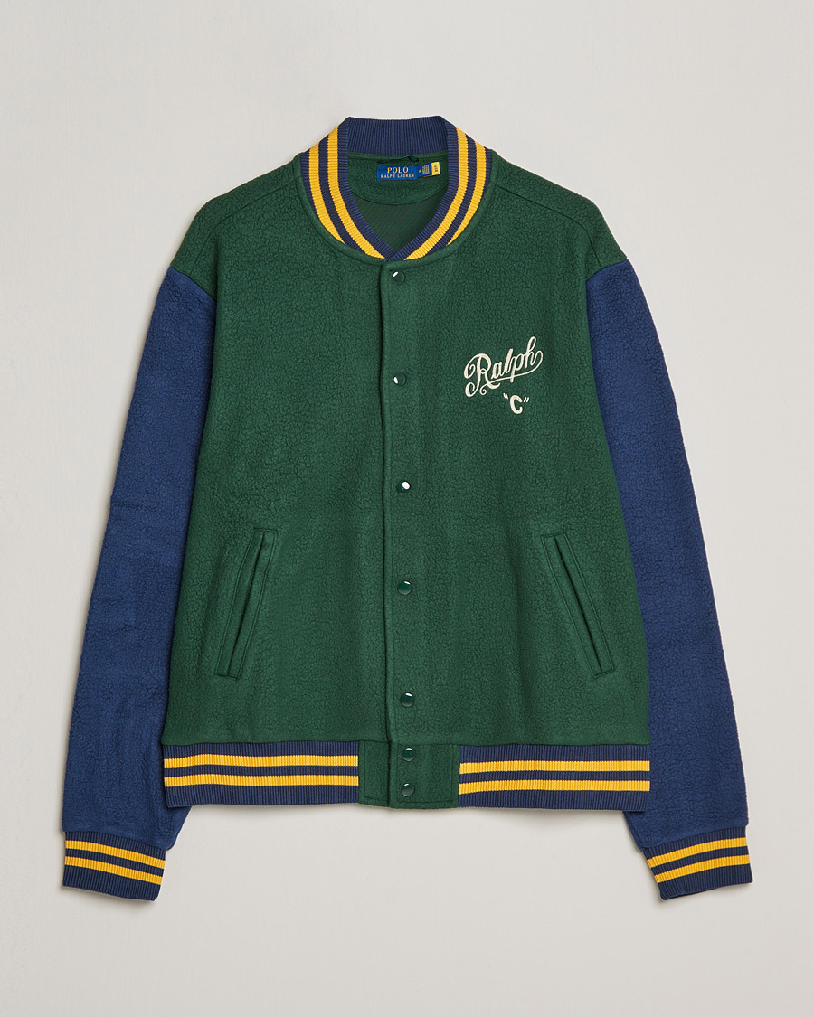 Hombres | Abrigos y chaquetas | Polo Ralph Lauren | Nylon Baseball Jacket College Green/Cruies Navy
