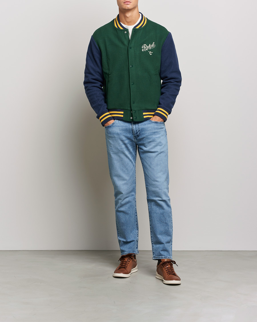 Hombres | Abrigos y chaquetas | Polo Ralph Lauren | Nylon Baseball Jacket College Green/Cruies Navy