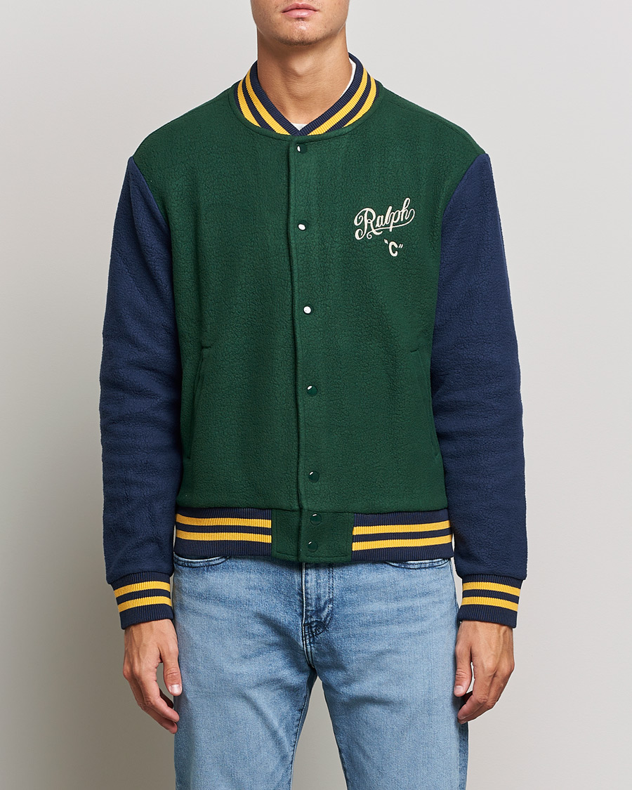 Hombres | Abrigos y chaquetas | Polo Ralph Lauren | Nylon Baseball Jacket College Green/Cruies Navy