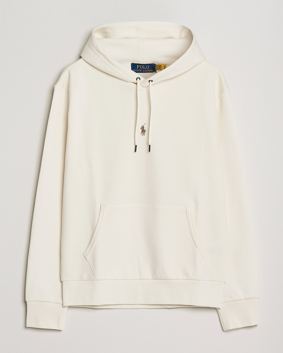 Hombres | Jerséis y prendas de punto | Polo Ralph Lauren | Double Knit Logo Hoodie Clubhouse Cream