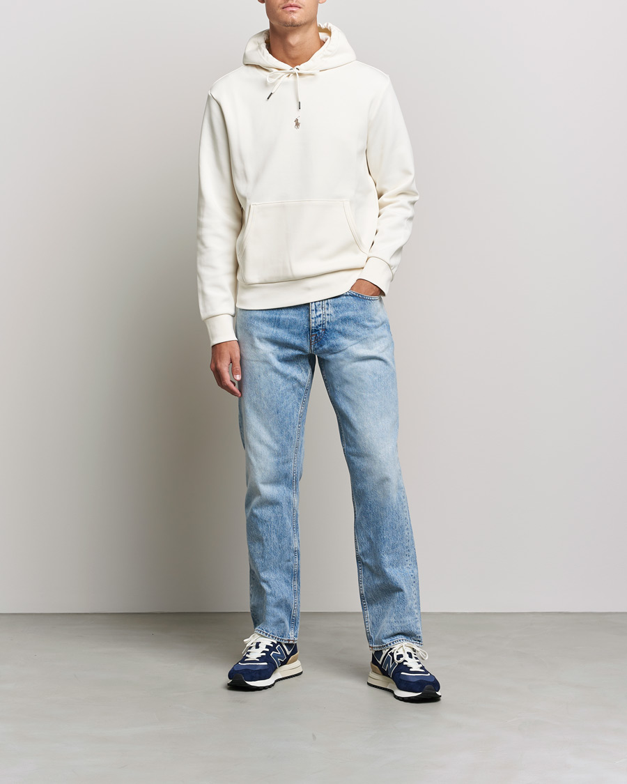Hombres | Jerséis y prendas de punto | Polo Ralph Lauren | Double Knit Logo Hoodie Clubhouse Cream