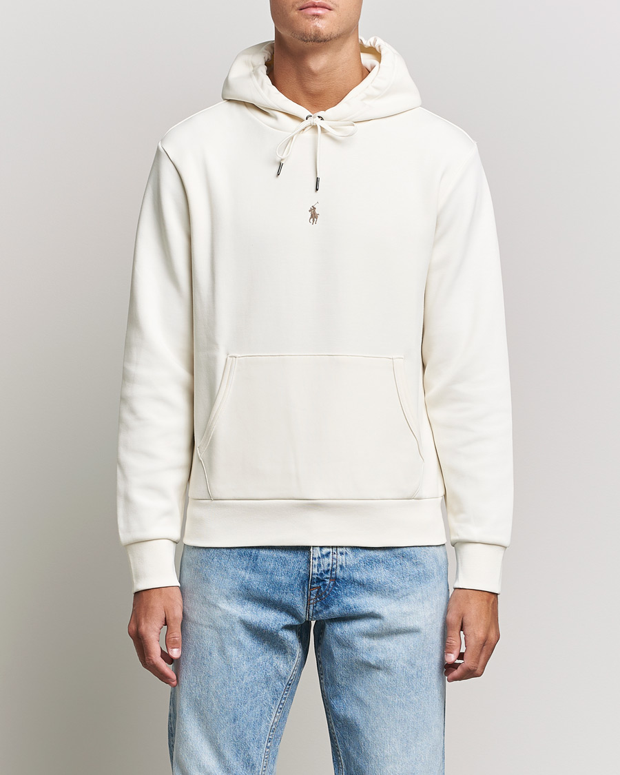 Hombres | Jerséis y prendas de punto | Polo Ralph Lauren | Double Knit Logo Hoodie Clubhouse Cream