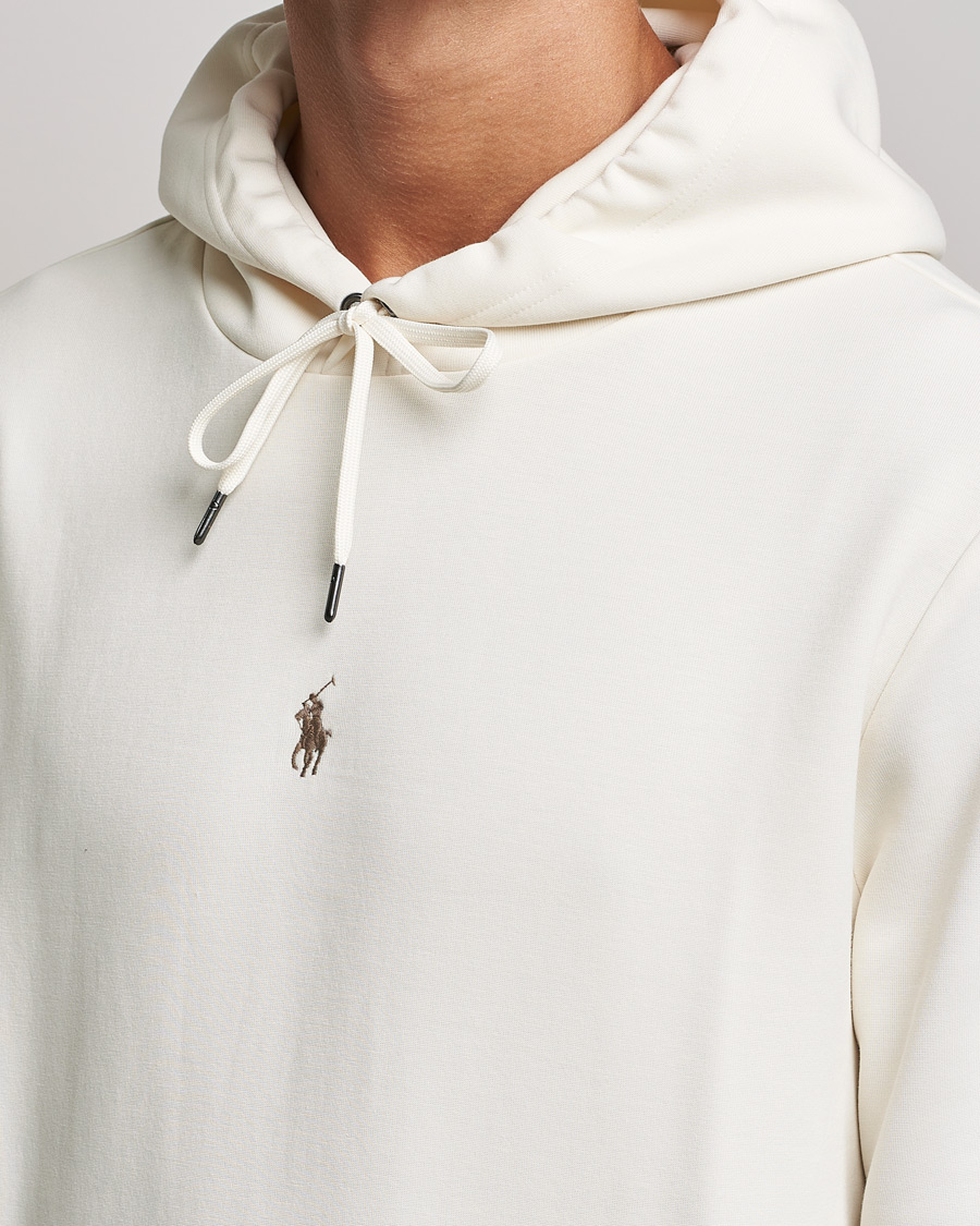 Hombres | Jerséis y prendas de punto | Polo Ralph Lauren | Double Knit Logo Hoodie Clubhouse Cream