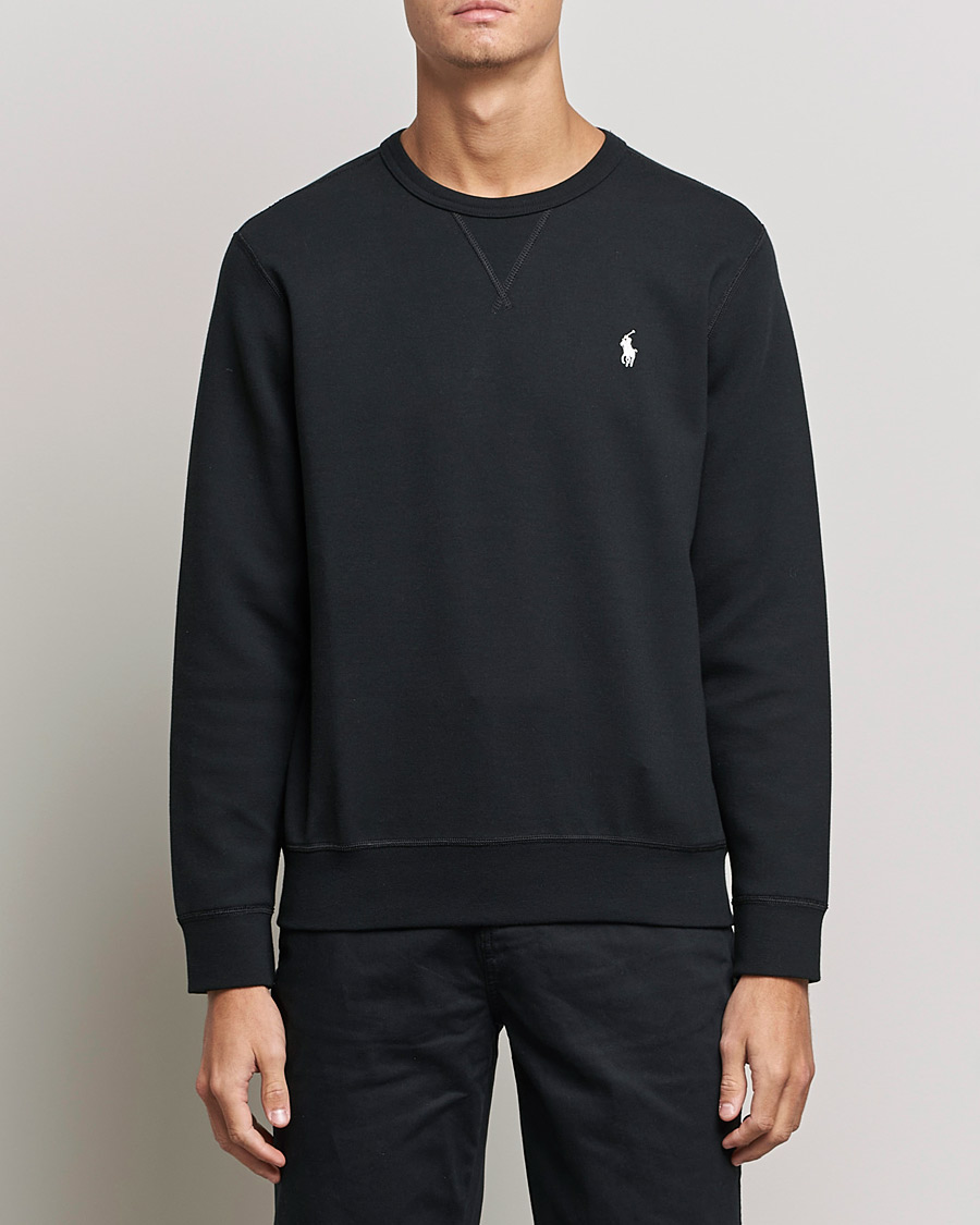 Hombres | Jerséis y prendas de punto | Polo Ralph Lauren | Double Knit Sweatshirt Black