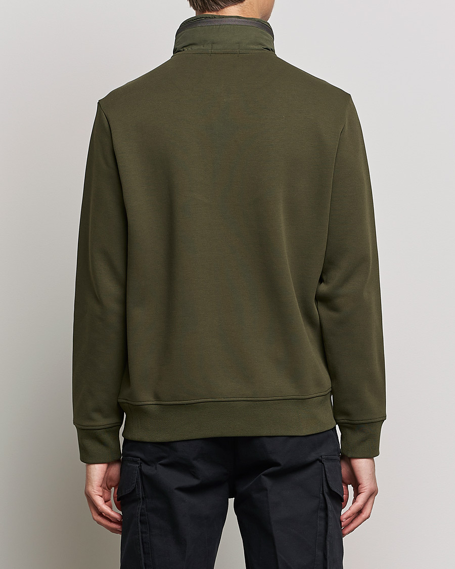 Hombres | Jerséis y prendas de punto | Polo Ralph Lauren | Double Knit Pocket Half Zip Sweater Company Olive