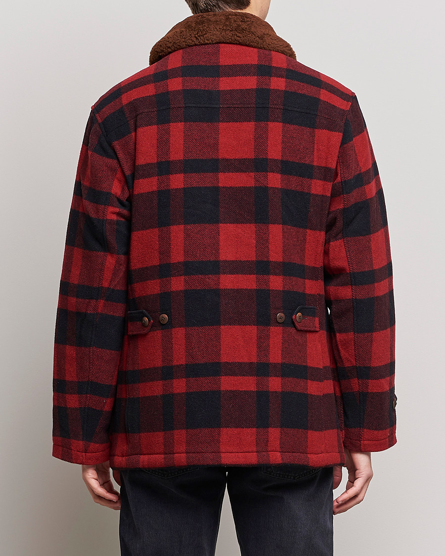 Hombres | Abrigos y chaquetas | Polo Ralph Lauren | Lumber Wool Checked Jacket Red/Black