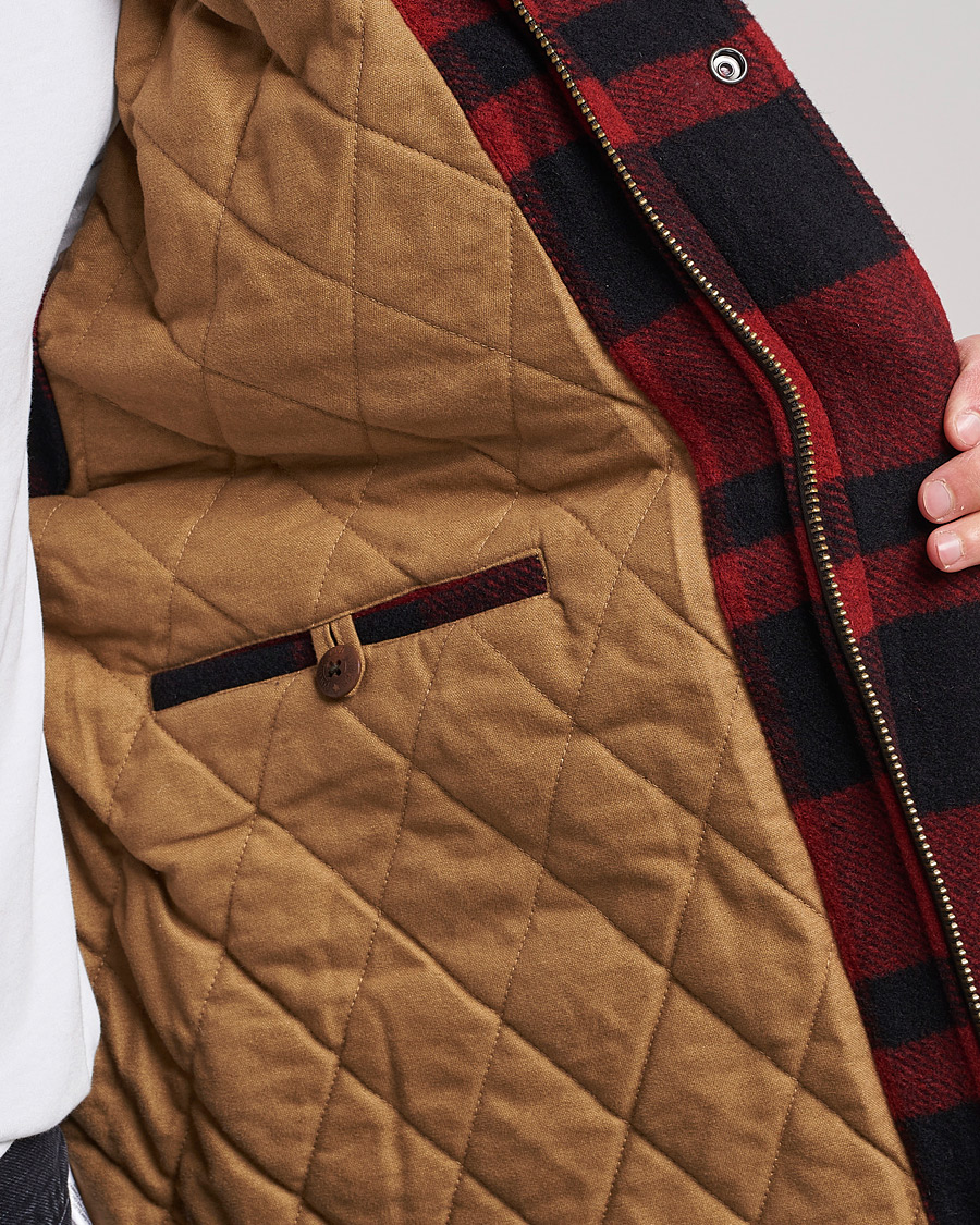 Hombres | Abrigos y chaquetas | Polo Ralph Lauren | Lumber Wool Checked Jacket Red/Black