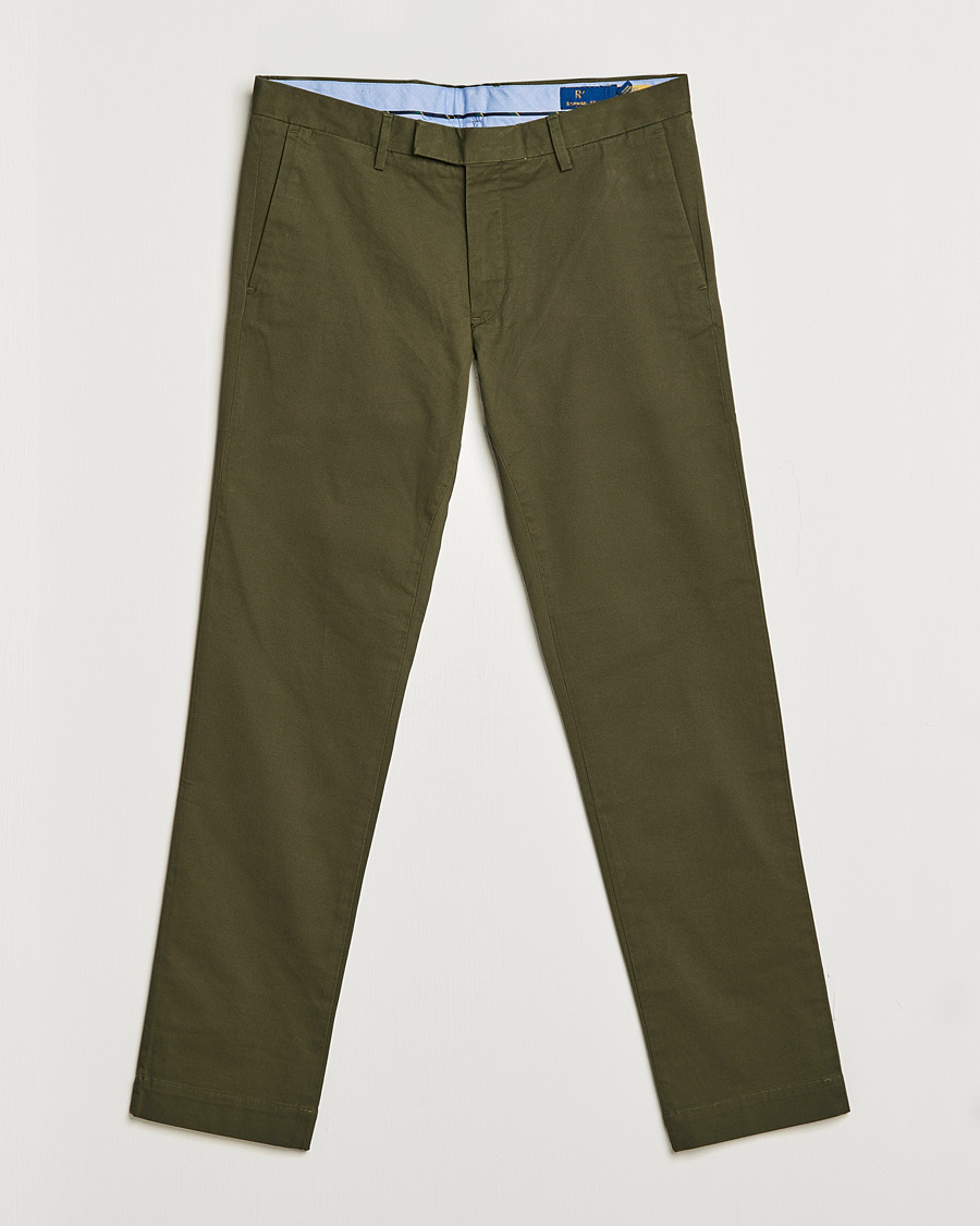 Hombres | Pantalones | Polo Ralph Lauren | Slim Fit Stretch Chinos Armadillo Green