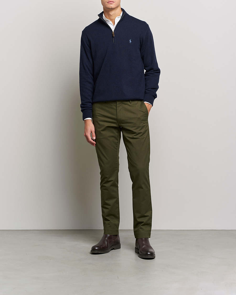 Hombres | Pantalones | Polo Ralph Lauren | Slim Fit Stretch Chinos Armadillo Green